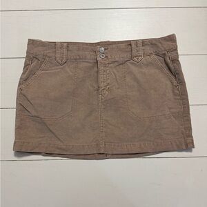 American Eagle Corduroy Mini Skirt